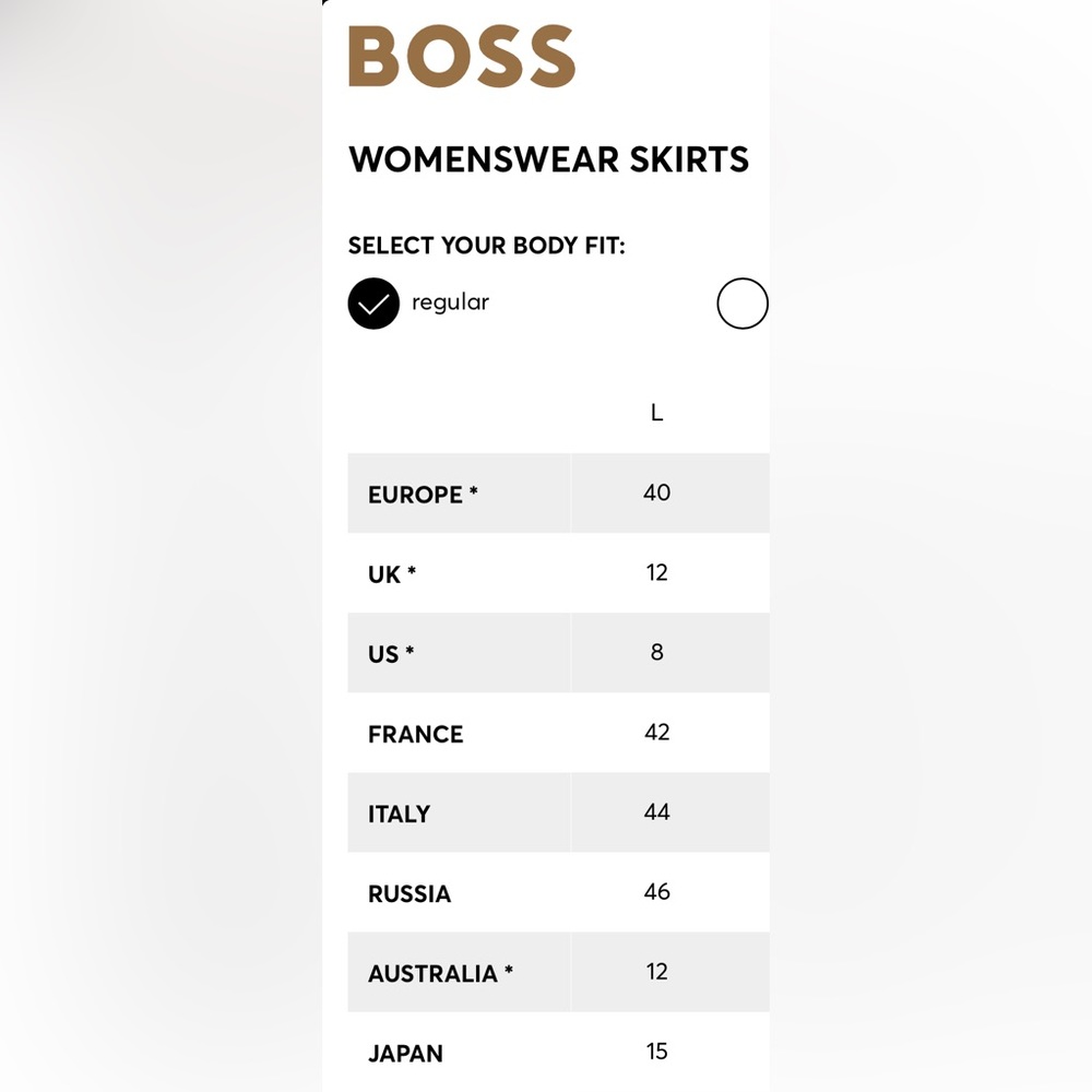 HUGO BOSS π€ SKIRT π€ HOST PICK π€ - Picture 15 of 16